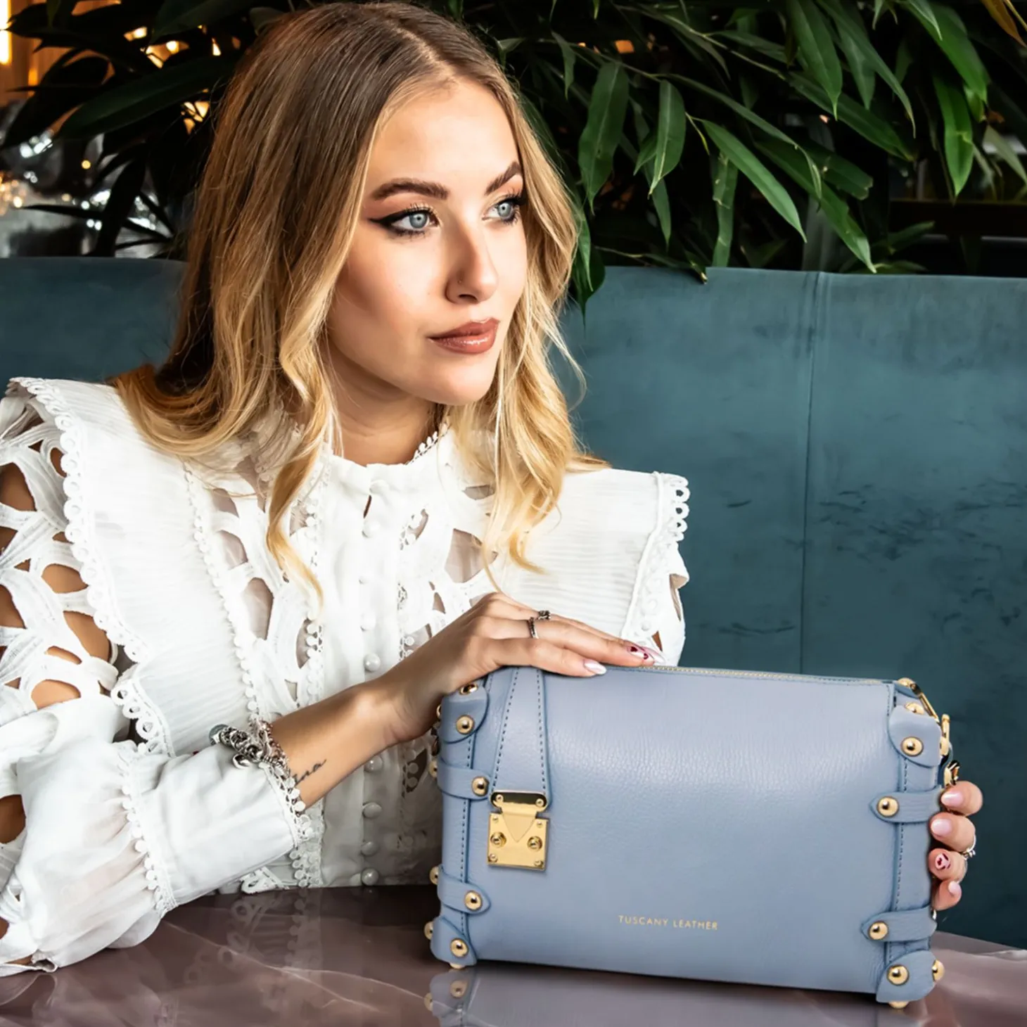 Bauletto aus Weichem Leder