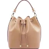 Beuteltasche aus Leder