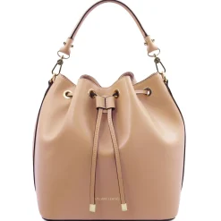 Beuteltasche aus Leder