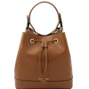 Beuteltasche aus Leder