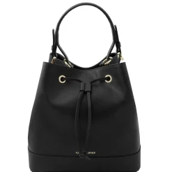 Beuteltasche aus Leder