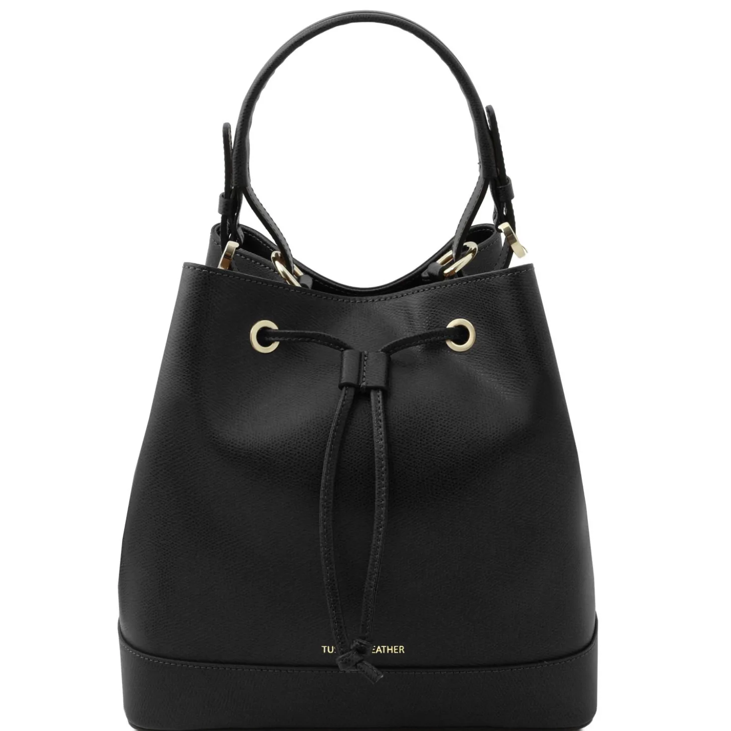 Beuteltasche aus Leder
