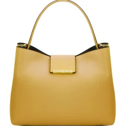 Beuteltasche aus Leder