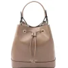 Beuteltasche aus Leder