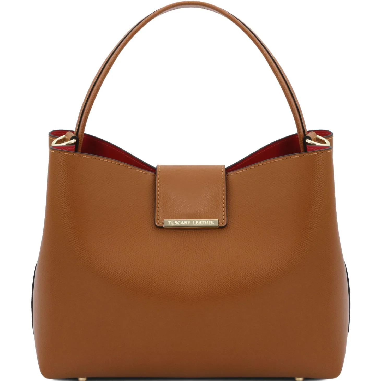 Beuteltasche aus Leder