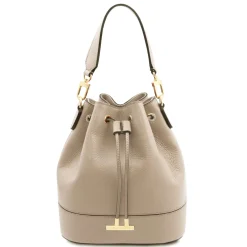 Beuteltasche aus Leder