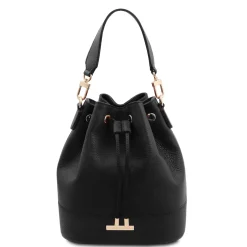Beuteltasche aus Leder