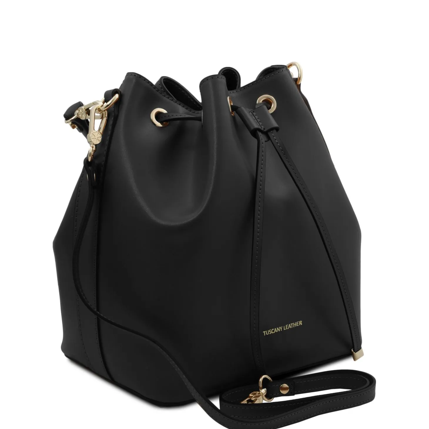Beuteltasche aus Leder