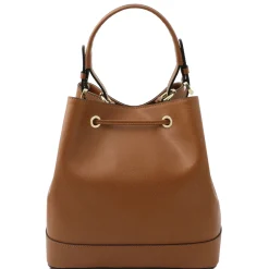 Beuteltasche aus Leder