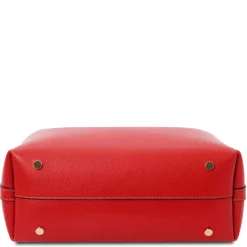 Beuteltasche aus Leder