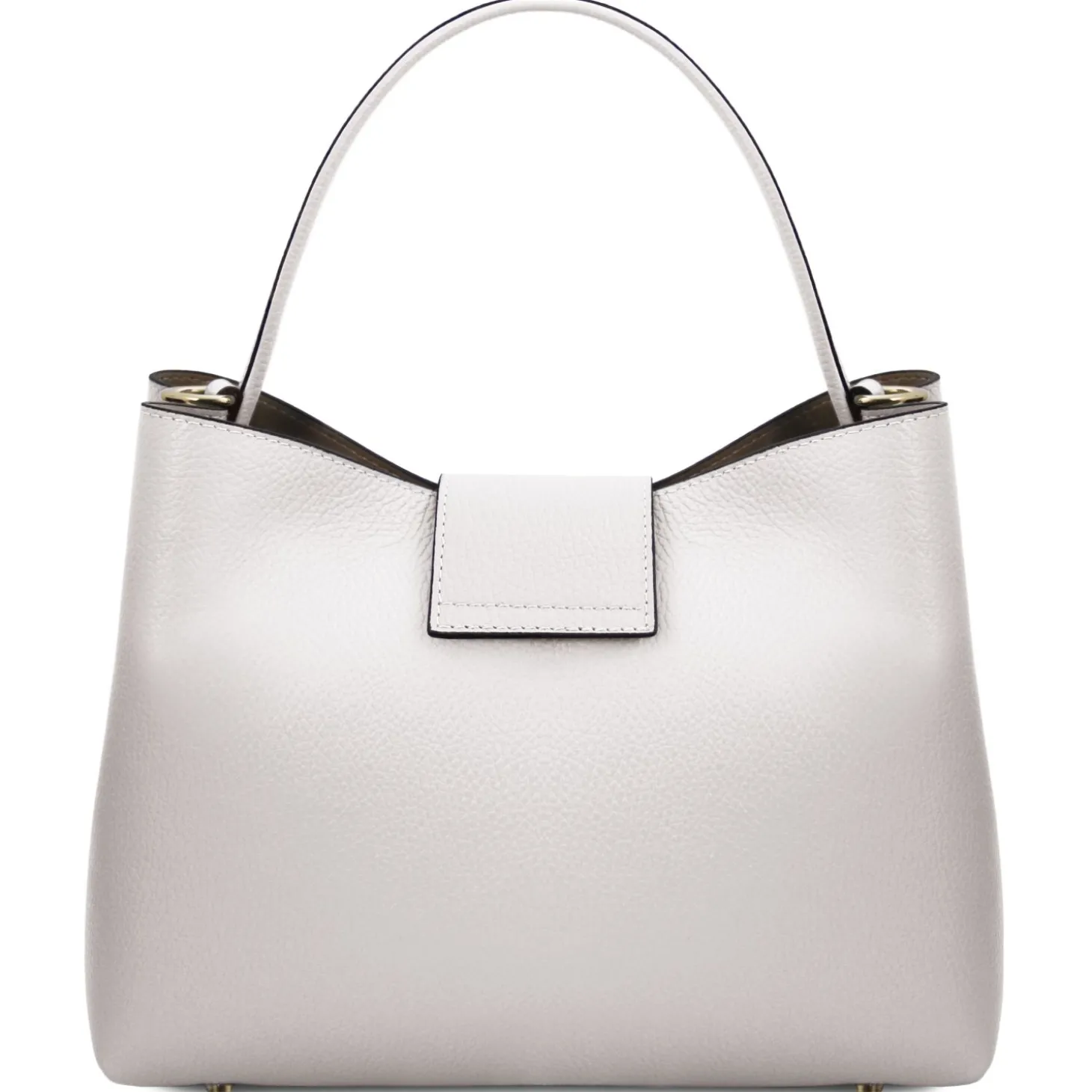 Beuteltasche aus Leder