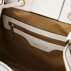 Beuteltasche aus Leder