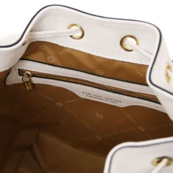Beuteltasche aus Leder