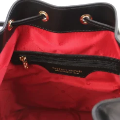 Beuteltasche aus Leder