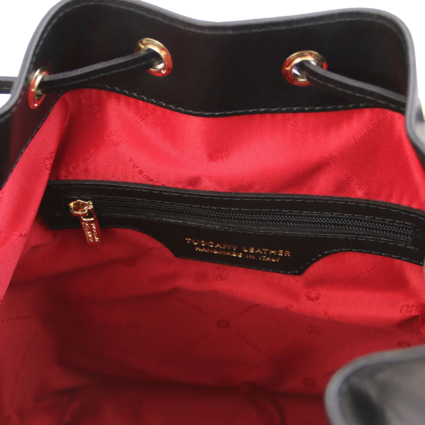 Beuteltasche aus Leder