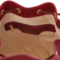 Beuteltasche aus Leder
