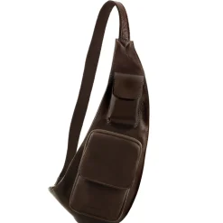 Brusttasche aus Leder
