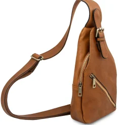 Brusttasche aus Leder