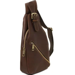 Brusttasche aus Leder