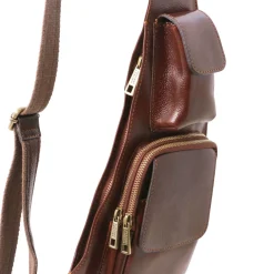 Brusttasche aus Leder