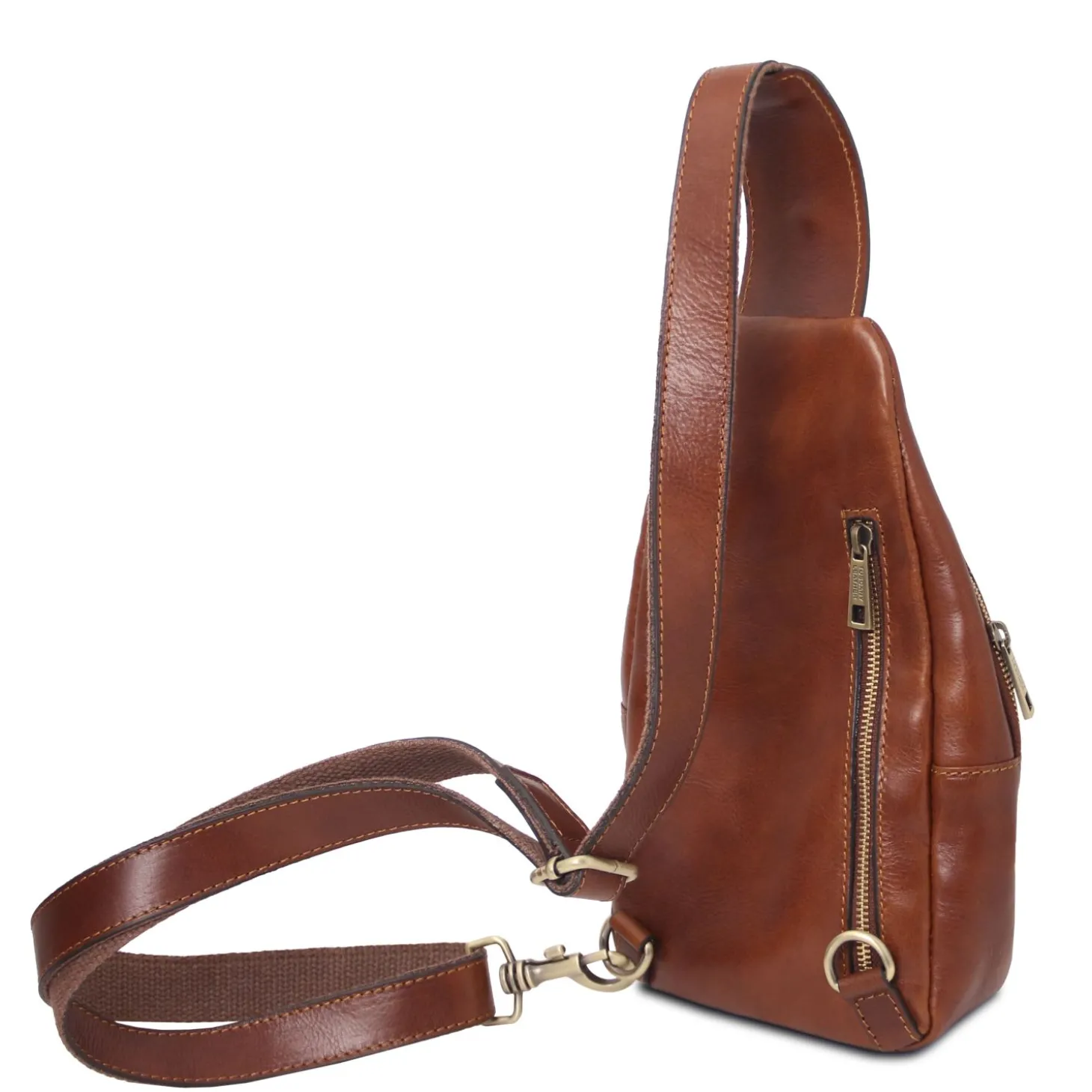 Brusttasche aus Leder