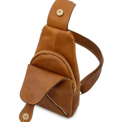 Brusttasche aus Leder