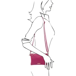 Clutch aus Weichem Leder