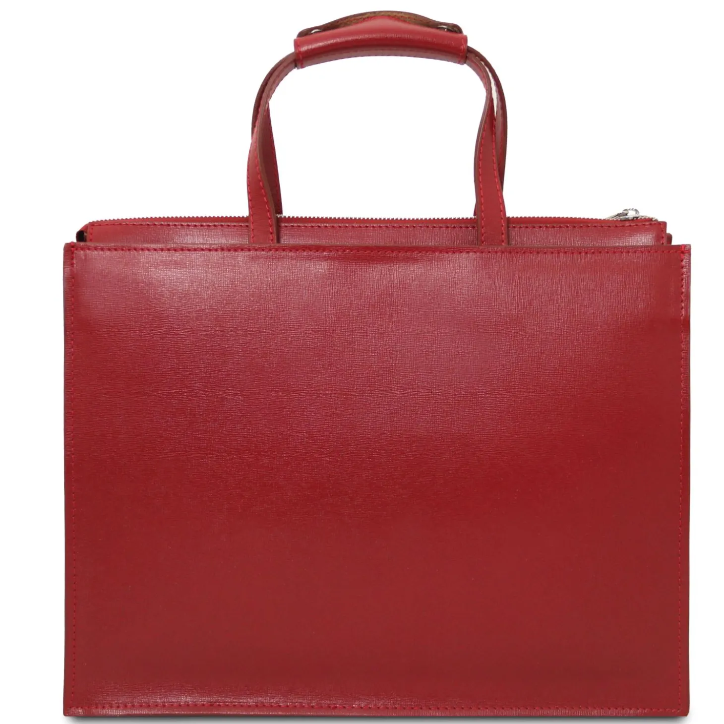 Damen - Aktentasche aus Saffiano Leder 3 Fächer