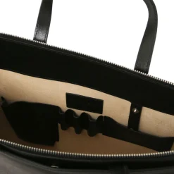 Damen - Aktentasche aus Saffiano Leder 3 Fächer
