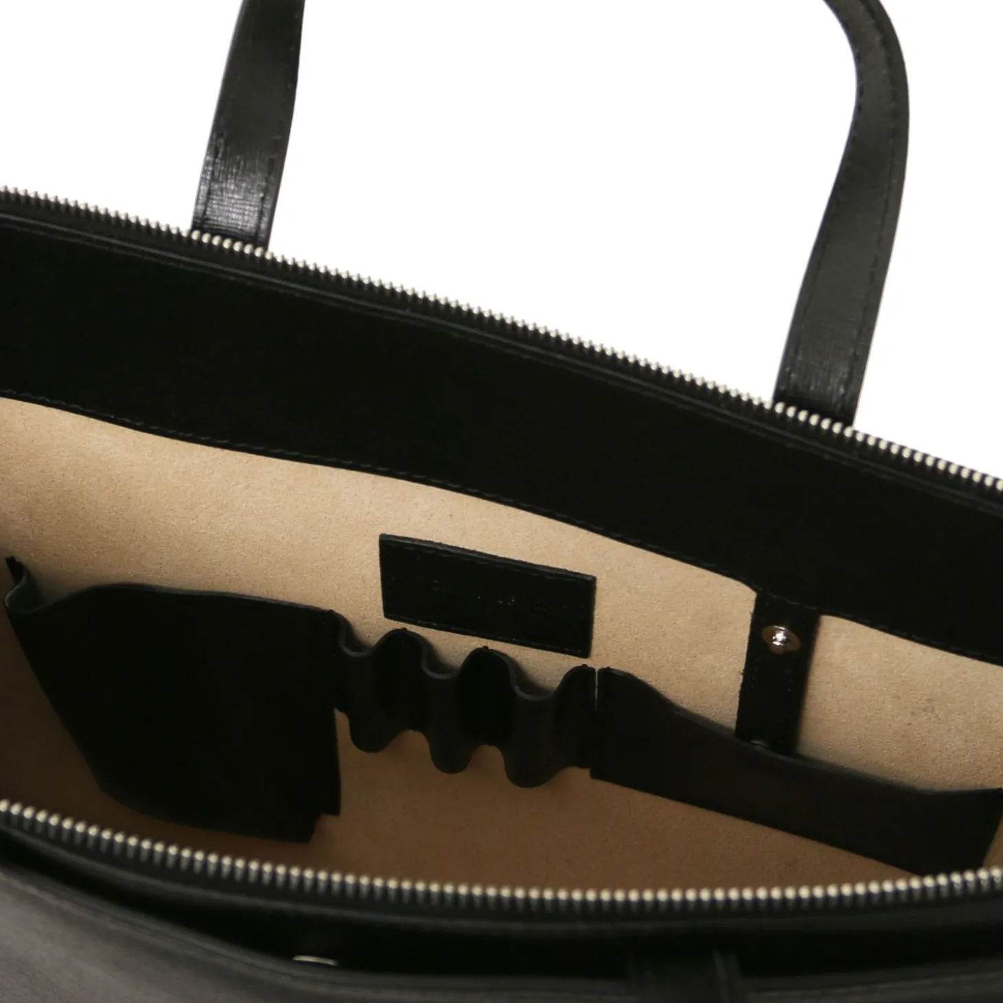 Damen - Aktentasche aus Saffiano Leder 3 Fächer