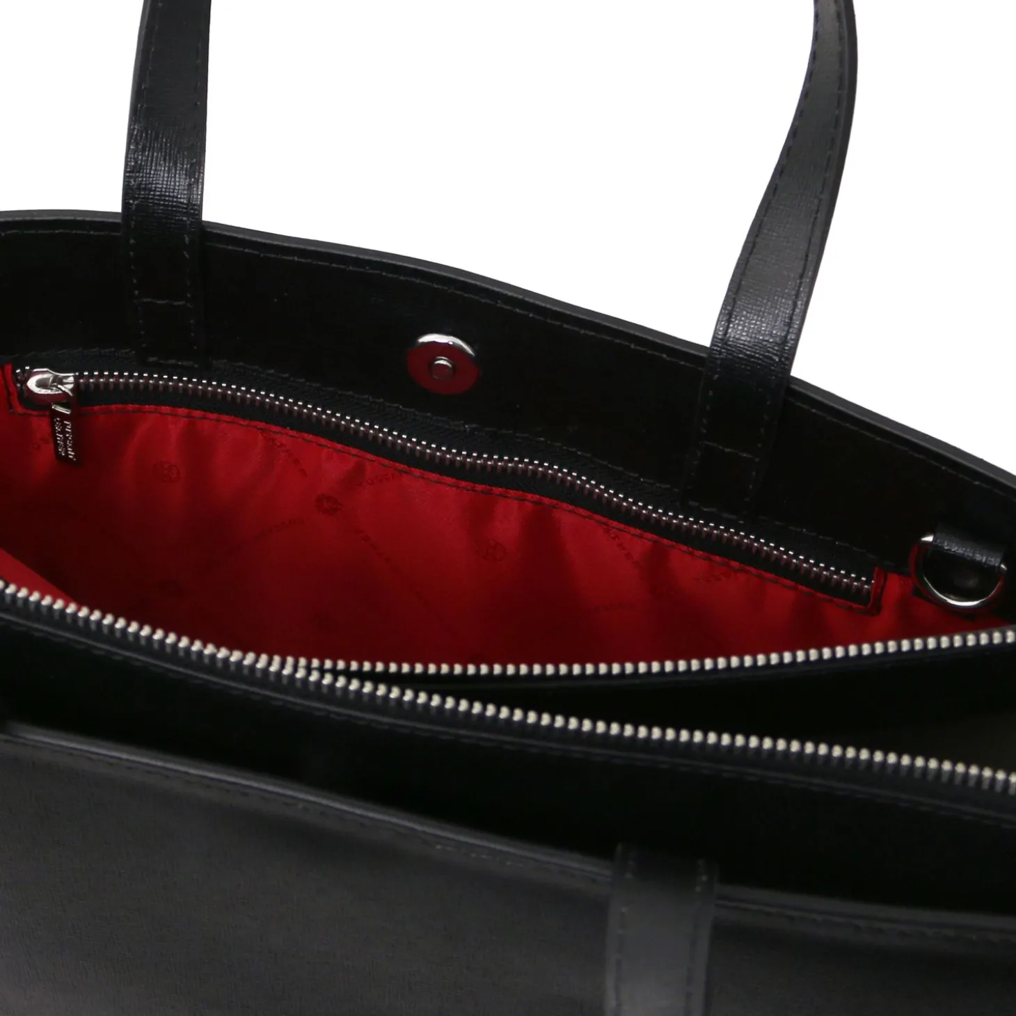Damen - Aktentasche aus Saffiano Leder 3 Fächer
