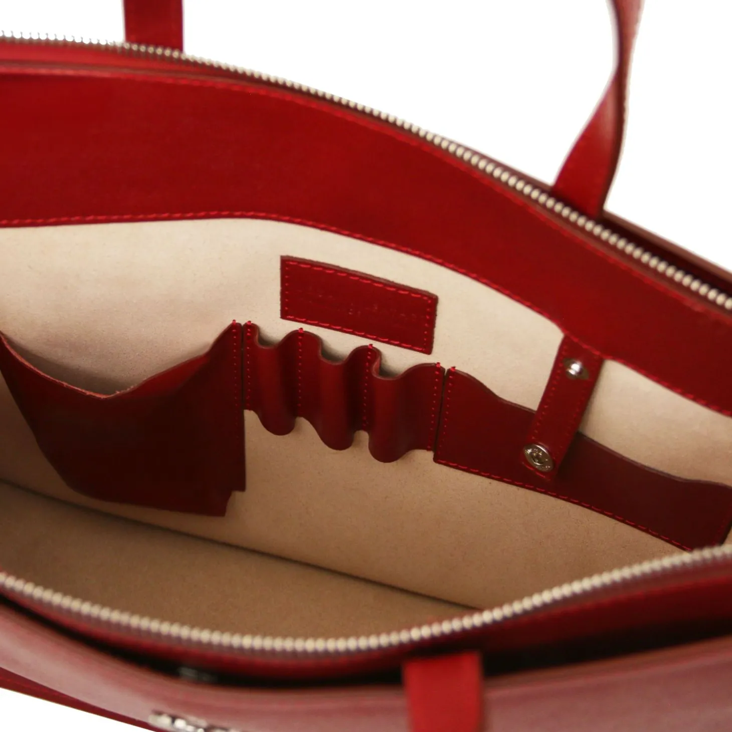Damen - Aktentasche aus Saffiano Leder 3 Fächer