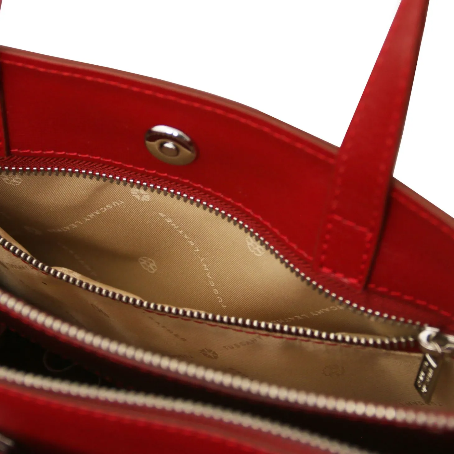 Damen - Aktentasche aus Saffiano Leder 3 Fächer