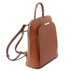 Damenrucksack aus Saffiano Leder