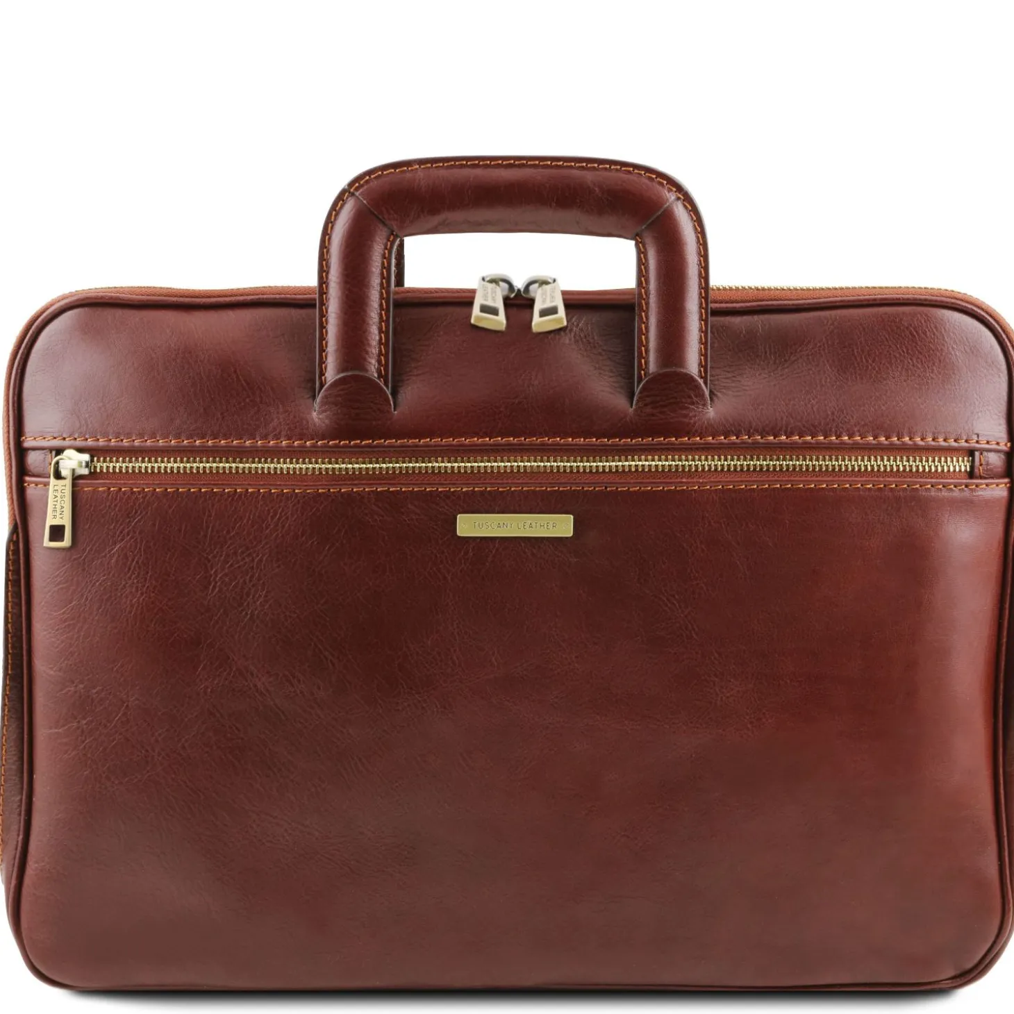 Dokumenten - Tasche aus Leder