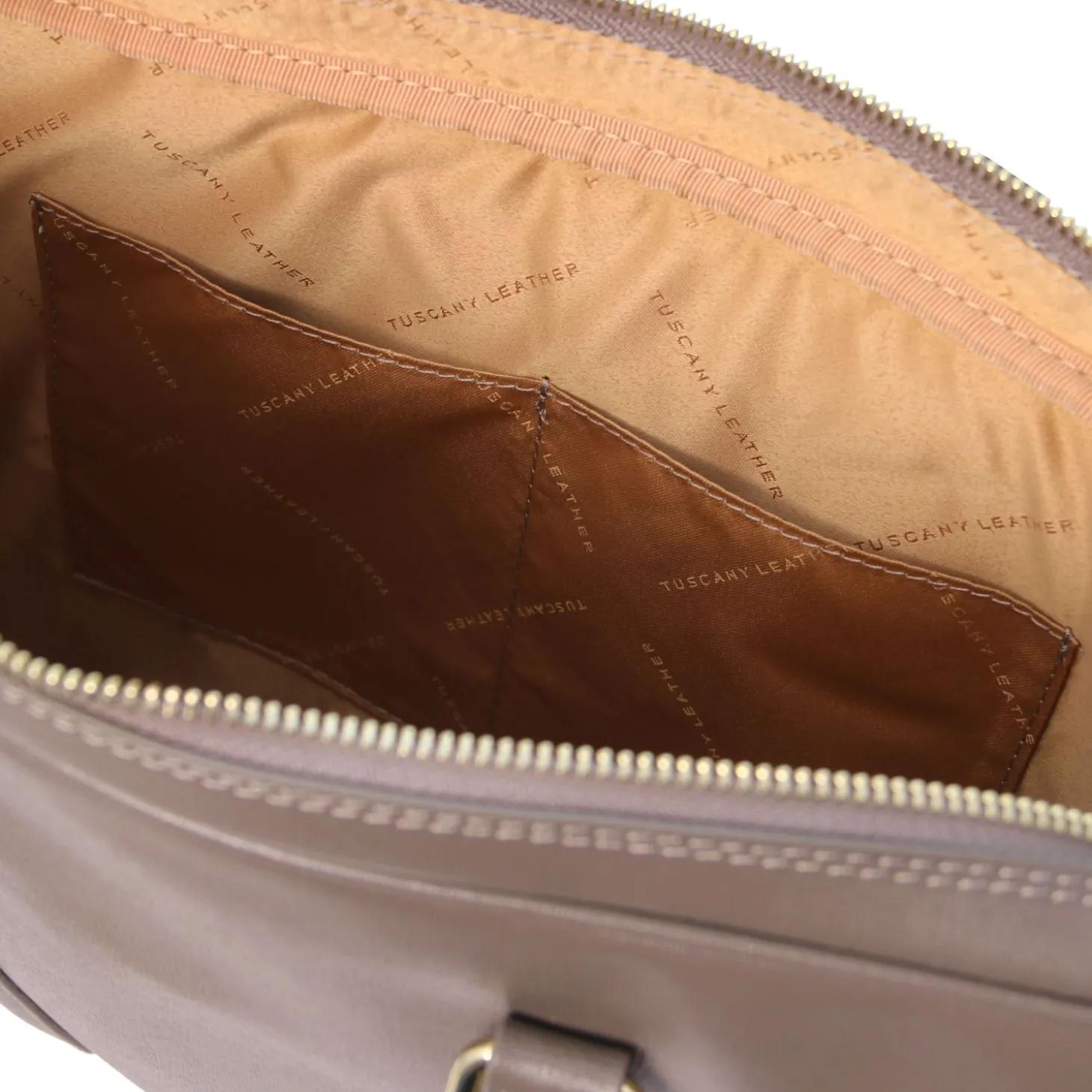 Elegante Laptop Aktentsche aus Saffiano Leder