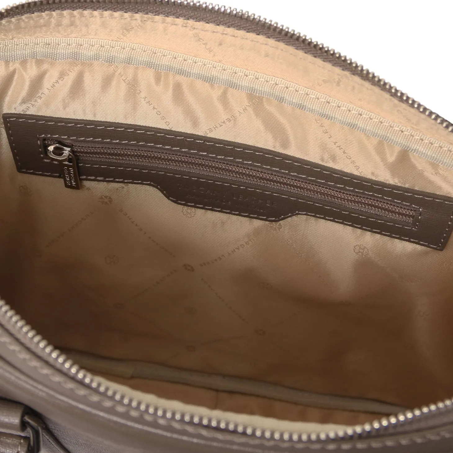 Elegante Laptop Aktentsche aus Saffiano Leder