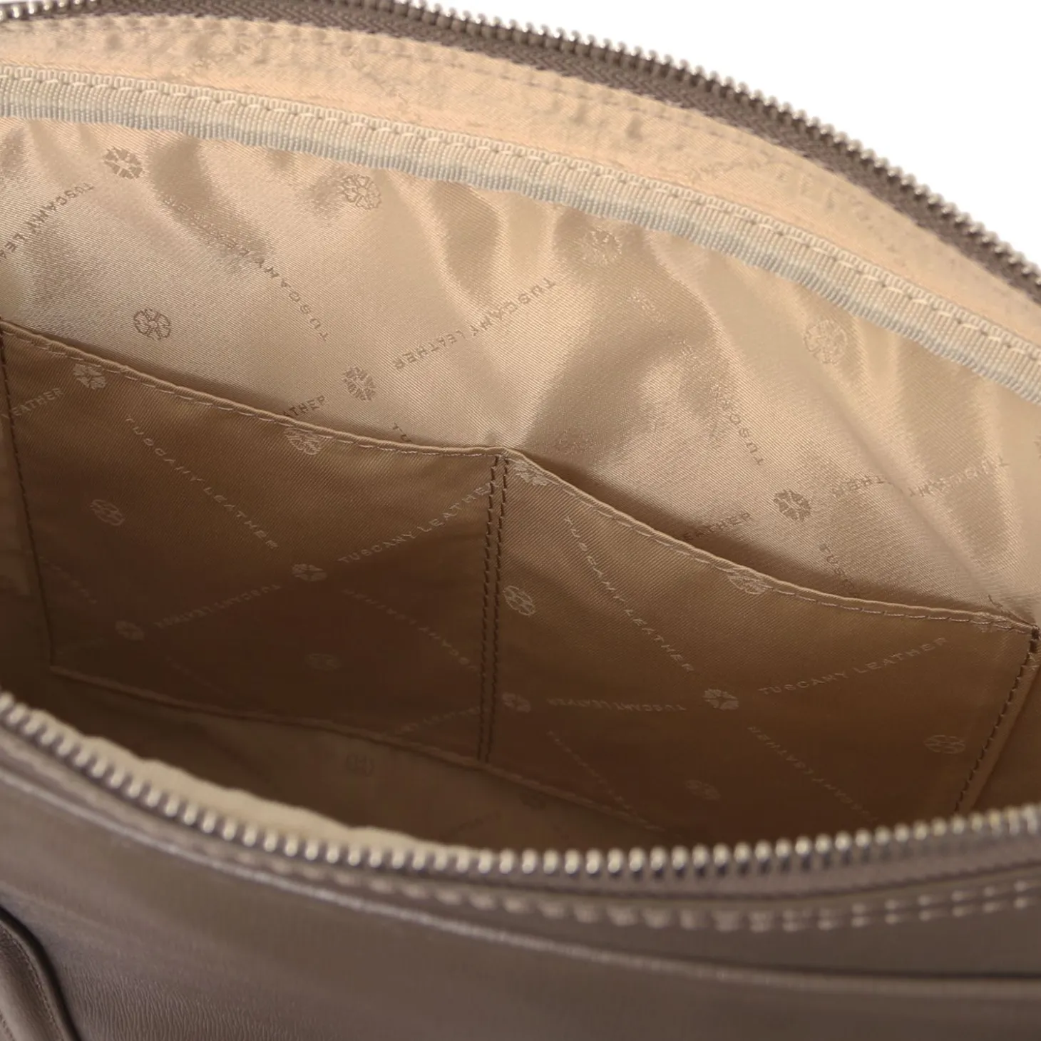 Elegante Laptop Aktentsche aus Saffiano Leder