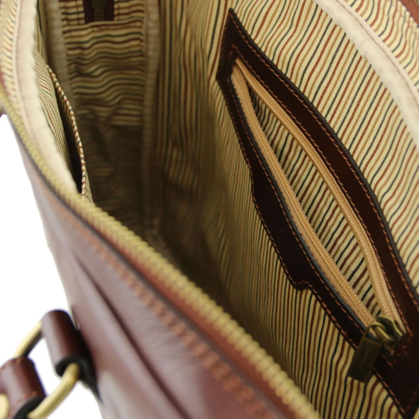 Elegante Laptop Aktentsche aus Leder