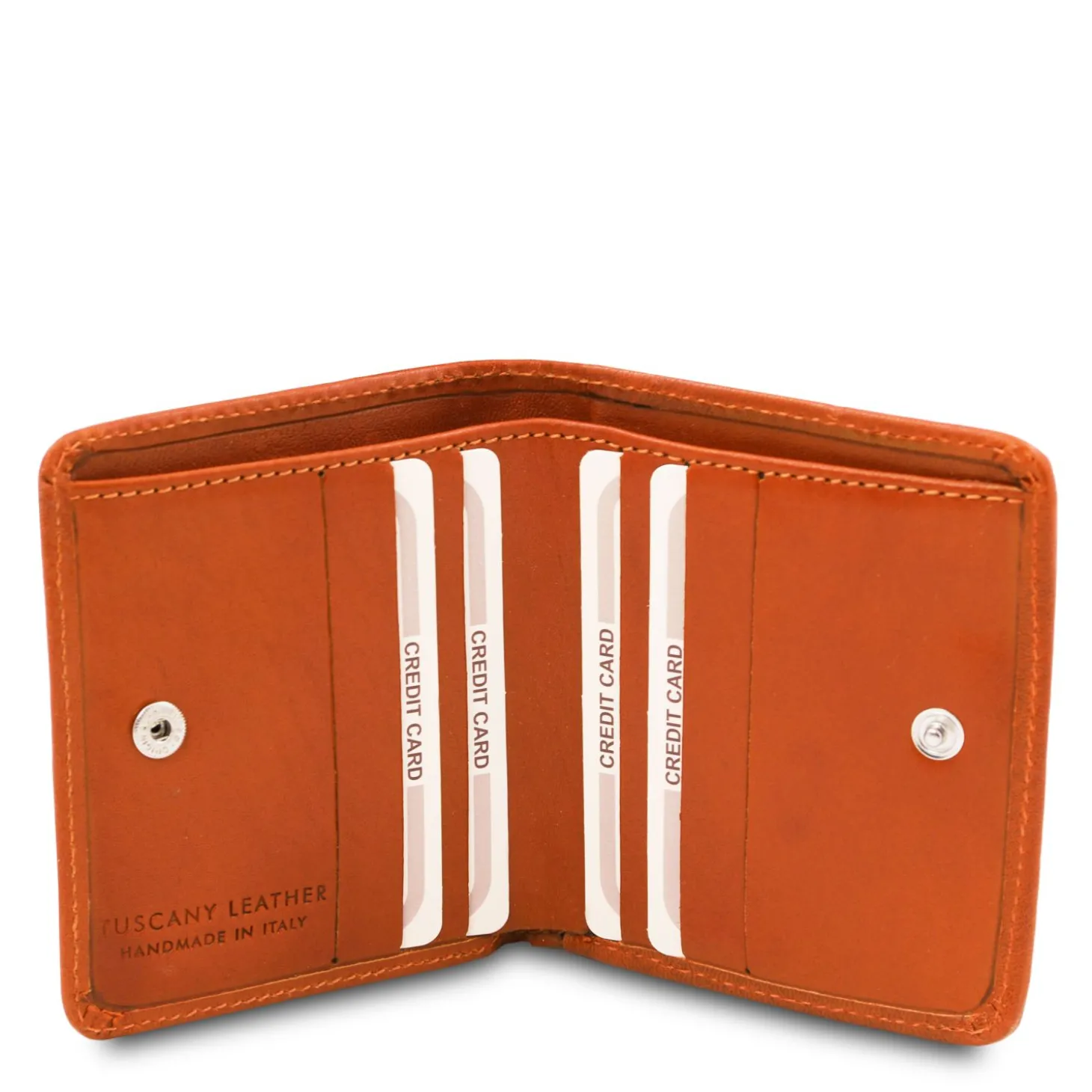 Exklusive Brieftasche aus Leder mit Münzfach