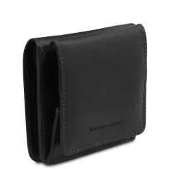 Exklusive Brieftasche aus Leder mit Münzfach