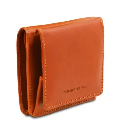 Exklusive Brieftasche aus Leder mit Münzfach