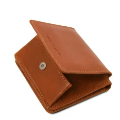 Exklusive Brieftasche aus Leder mit Münzfach