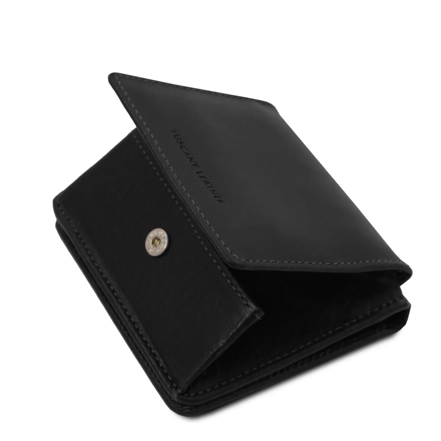 Exklusive Brieftasche aus Leder mit Münzfach