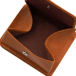 Exklusive Brieftasche aus Leder mit Münzfach