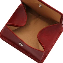 Exklusive Brieftasche aus Leder mit Münzfach