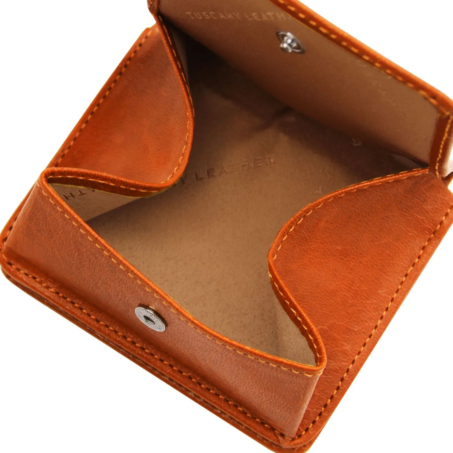 Exklusive Brieftasche aus Leder mit Münzfach