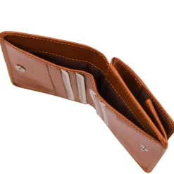Exklusive Brieftasche aus Leder mit Münzfach