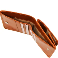 Exklusive Brieftasche aus Leder mit Münzfach