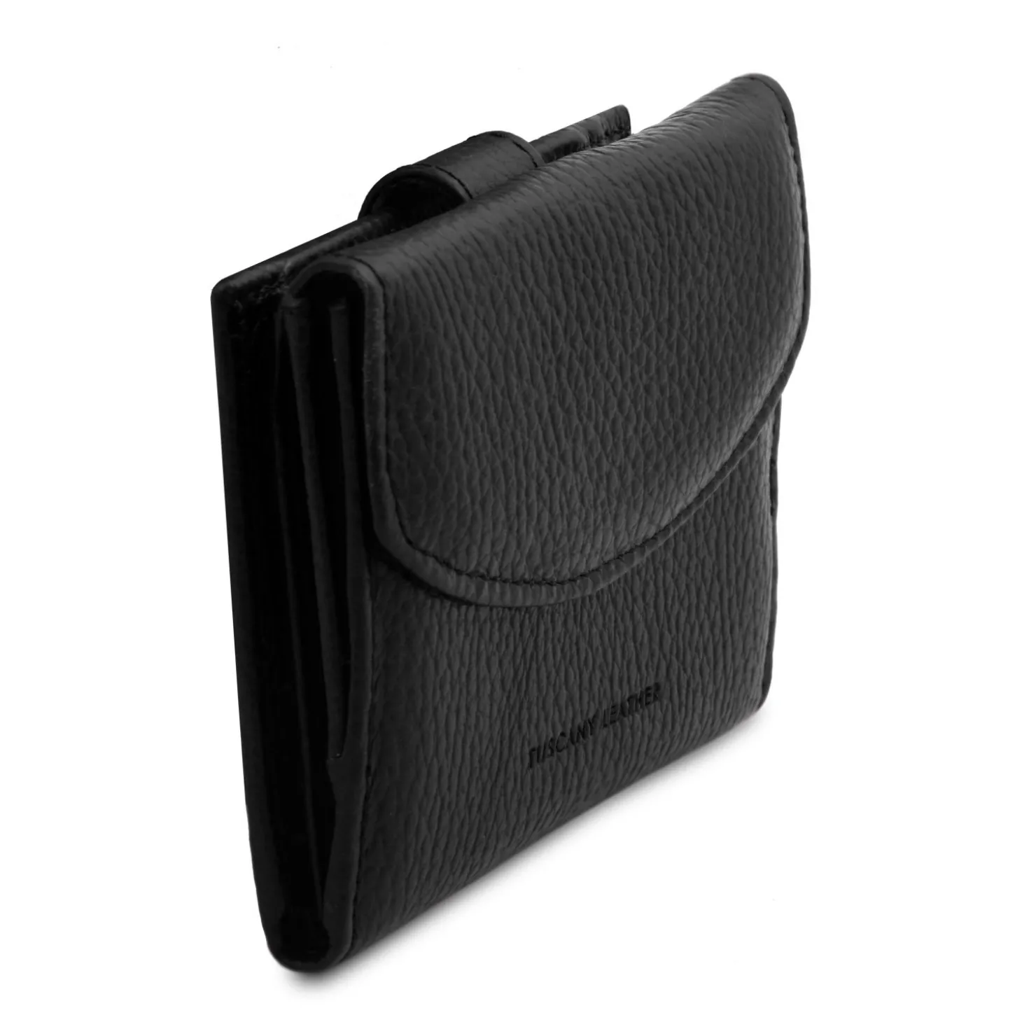 Exklusive Damenbrieftasche aus Leder mit 3 Scheinfächern und Münzfach